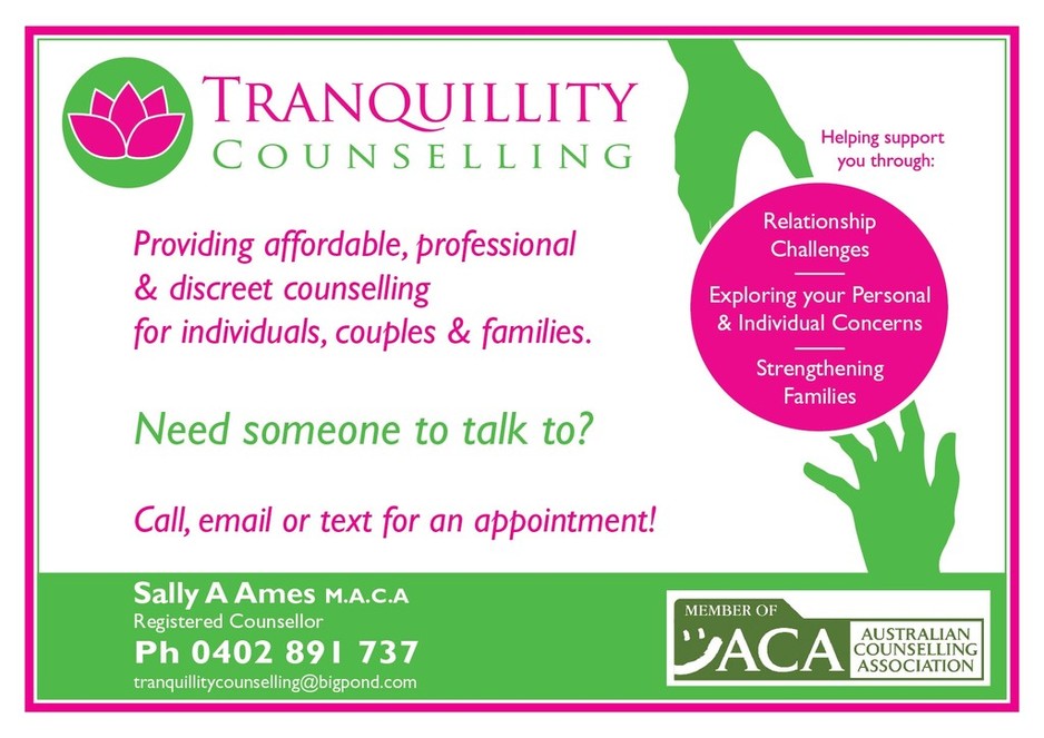 Tranquillity Counselling Pic 1