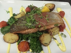 North Burleigh Surf Club Pic 3 - Fish special baked ocean trout