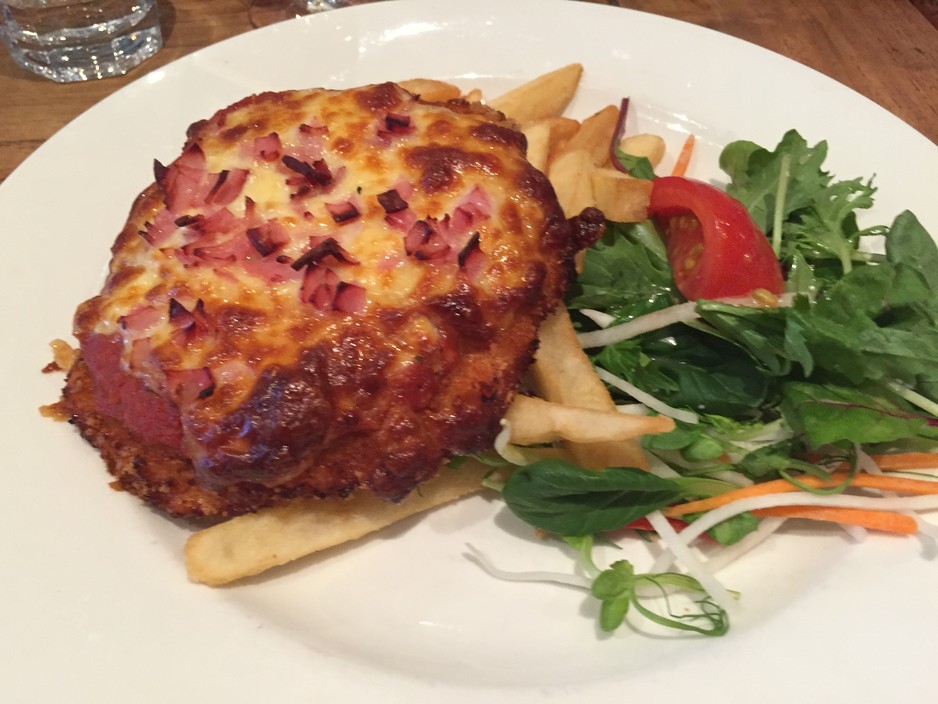 Victoria Park Hotel Pic 1 - Chicken Parma at the Victoria Park Hotel