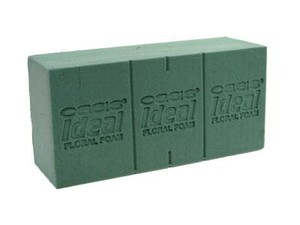 Auswrap Florist Accessories Pic 3 - Oasis Foam Bricks available in box of 60 or individual bricks