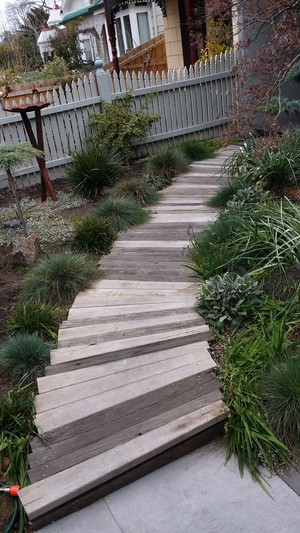 Handyman, Northcote Pic 4 - Timber Walkways and decks designed built and repaired