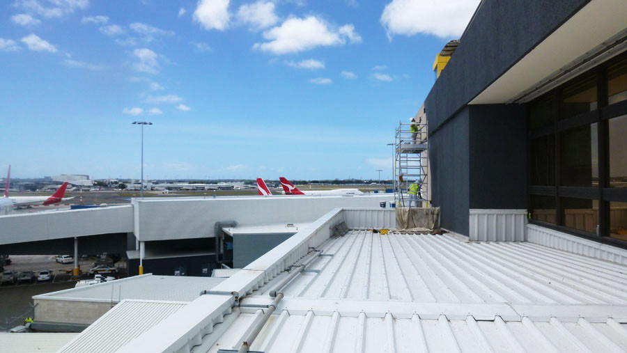 Colour Sun Painting Services Pty Ltd Pic 1 - Painting of Sydney International Airport