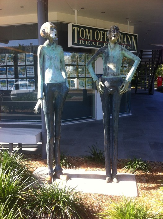 Tom Offermann Real Estate Pic 1 - shop front with street sculpture