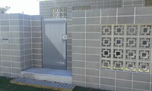 Scottys Bricklaying Services Pic 3 - Entry Way in Front Fence