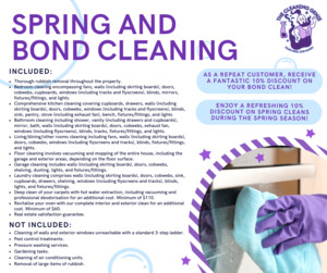 The Cleaning Genie Pic 3 - Spring and Bond Cleaning Services