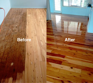 E & T Kovacs Floor Sanding Pic 3 - Cyprus Pine