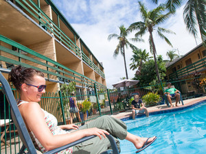 Airlie Beach Yha Pic 2 - Relaxing by the pool