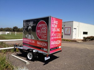 Trailer Signs Pic 4 - Trailer Sign for sale or hire