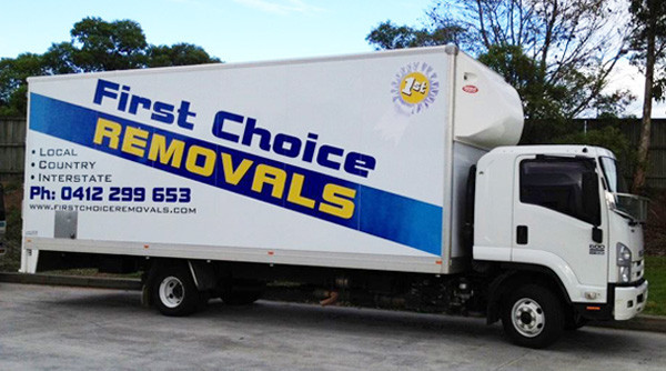 First Choice Removals Pic 1 - Removalist truck