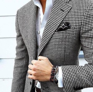 Dapper Gentlemen Pic 5 - Holland Sherry Houndstooth Sports Coat