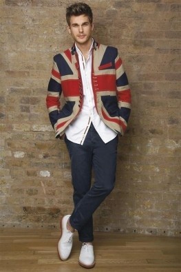 Dapper Gentlemen Pic 2 - Vintage Union Jack Life event Vintage Carnaby Jacket