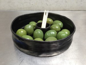 Silky Shapes Studio Pic 2 - Olive serving dish