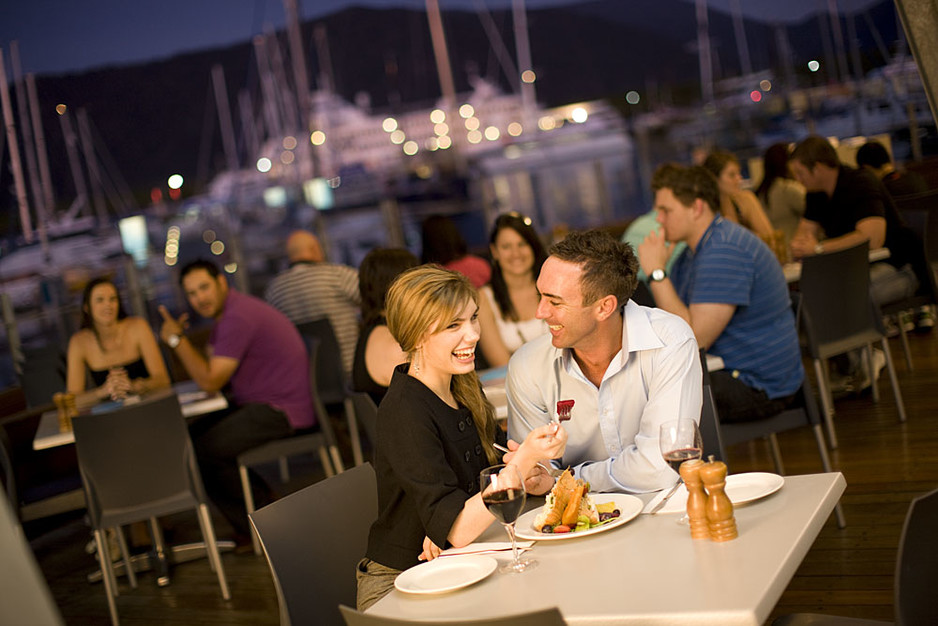 The Pier Pic 2 - Try one of our award winning restaurants along the Pier Boardwalk each one offering a breathtaking view of the marina Be spoilt with the extensive choice of cuisine on offer including steaks seafood barbecue and grill Italian and Asian fare