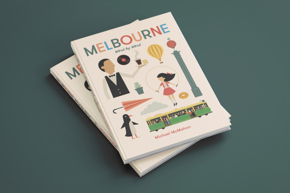 Michael McMahon Pic 1 - Melbourne Word by Word Childrens Book Illustration