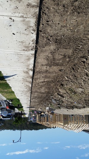 Ground Disturbance Excavations Pic 2 - Small leveled footing for retaining wall Cameron Park