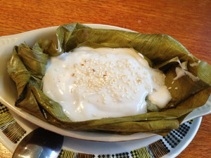 Lime & Lemon Pic 4 - Sticky rice banana cake with Coconut cream