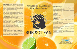 EnviroChem International P/L Pic 3 - Rub Clean Hand Cleaner