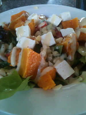 JJ's Lagoon Cafe Pic 3 - Pumpkin Fetta Salad