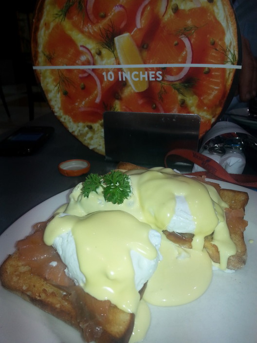 The Coffee Club Pic 1 - Eggs Benedict with smoked salmon