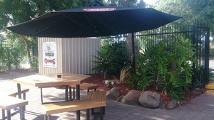 Blacksmith's Inn Pic 2 - The beer garden