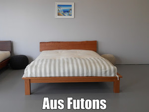 Aus Futons Pic 3 - Sheoak natural edge base