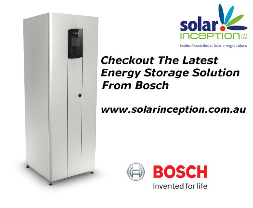 Solar Inception Pic 1 - Bosch Hybrid Energy Storage Solution