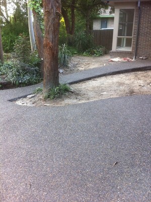 Paving Solutions Pic 3 - Exposed Aggregate Concrete