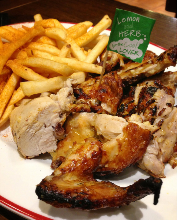 Nando's Pic 1 - Whole chicken and chips