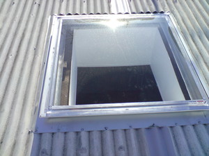 Angel Roof Maintenance Pic 4 - skylight installation