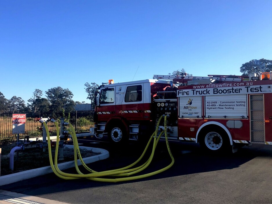 Allflow Fire - Hydrant Booster Test - Fire Truck Booster Test Pty Ltd Pic 1