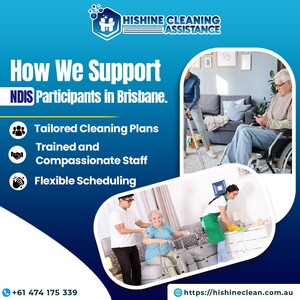 Hishine Cleaning Assistance Pic 3 - ndis cleaning logan reserve