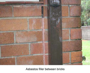 Allstate Asbestos & Demolition Pty Ltd Pic 2 - asbestos filler between bricks