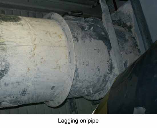 Allstate Asbestos & Demolition Pty Ltd Pic 1 - lagging on pipe