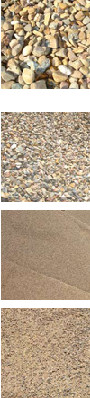 Zanow Concrete and Quarries Pic 3 - natural washed river gravel crushed aggregates drainage aggregates concrete blends