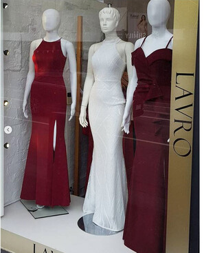 Lavro Couture Dresses Pic 3 - window display