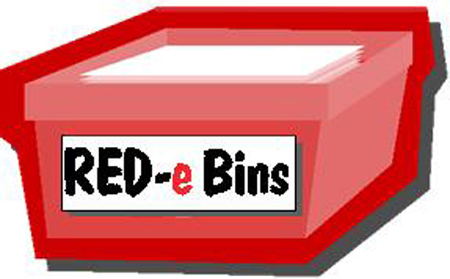 RED-e Bins Pic 1 - Clean Up With REDe Bins