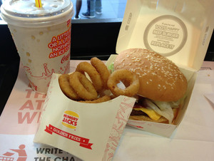 Hungry Jack's Pic 5 - Went for lunch at 3pm and most other places were closed Thats my excuse and Im sticking to it