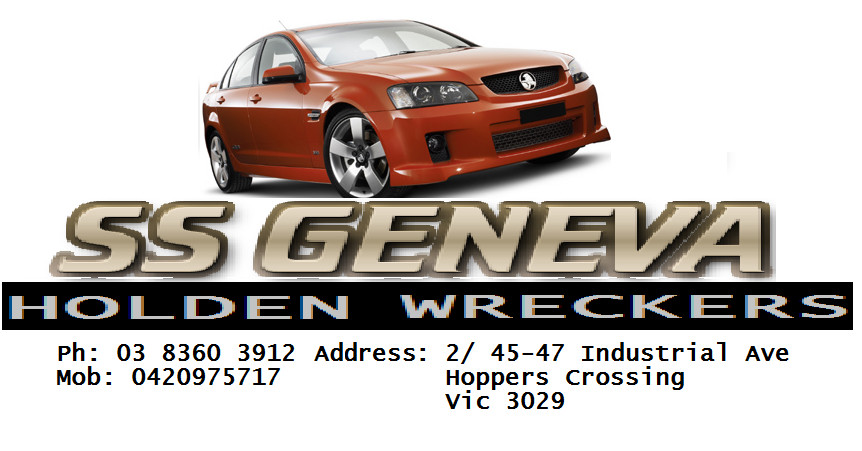 SS Geneva Holden Wreckers Pic 2