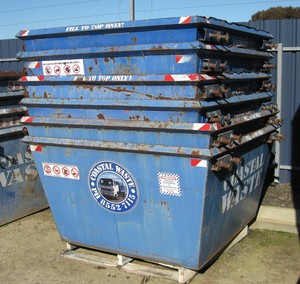 Coastal Waste Pic 2 - 2 cubic metre bins