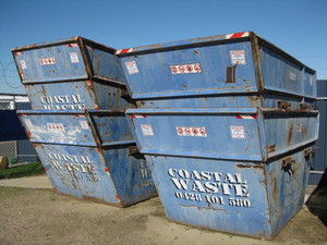 Coastal Waste Pic 5 - 6 cubic metre bins