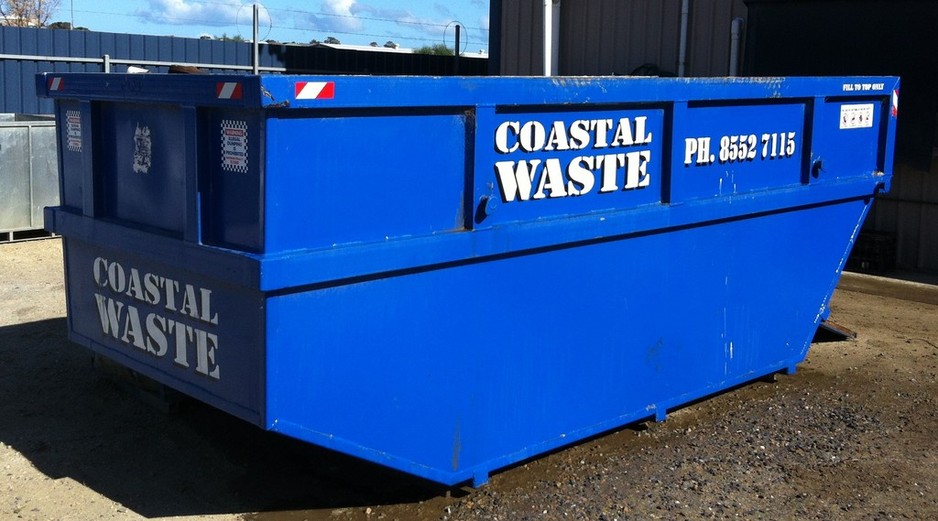 Coastal Waste Pic 1 - 9 cubic metre bin