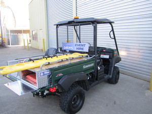 Paton's Event Hire Pic 4 - 4x4 Medical Mule for all your First Aid Search and Rescue needs