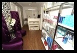 Lush Beauty Therapy Pic 5 - Our reception area stocked with a full range of retail products