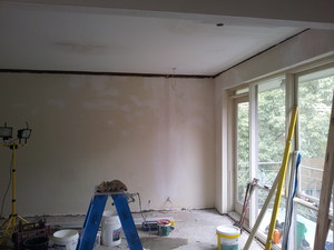 PRESTIGIOUS PLASTER Pic 4 - SOLID WALL HARD FINISH