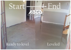 ABCD Floor Preparation Pic 4 - Leveling