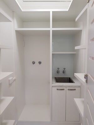 Creative Cabinetry. Custom Made Furniture. Pic 4 - Sleek Laundry