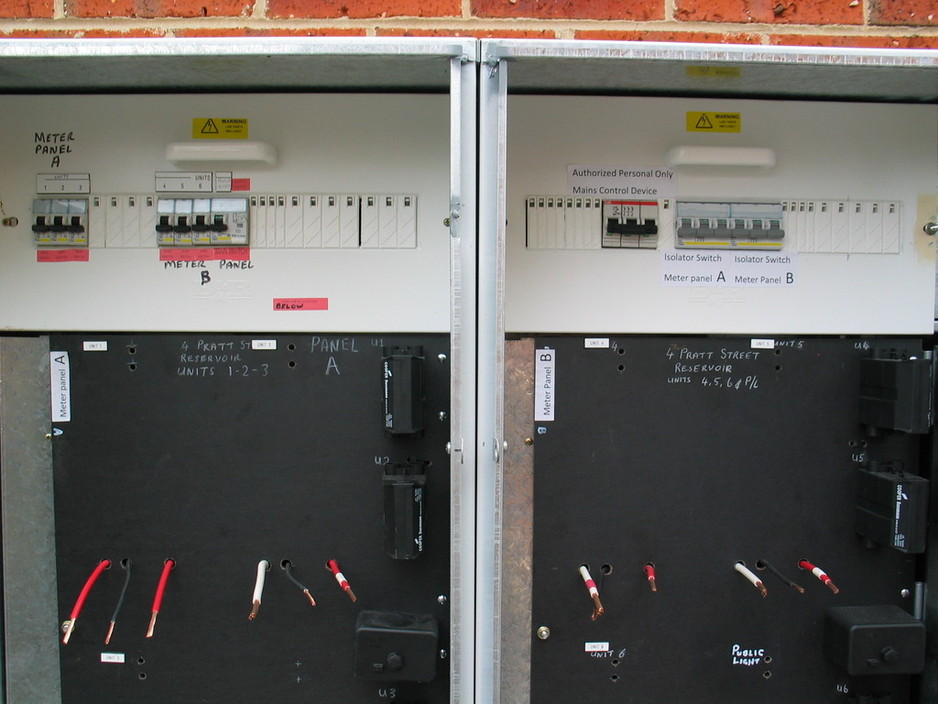 R M A Electrics Pic 1 - Multiple tenancy meter enclosure design builds