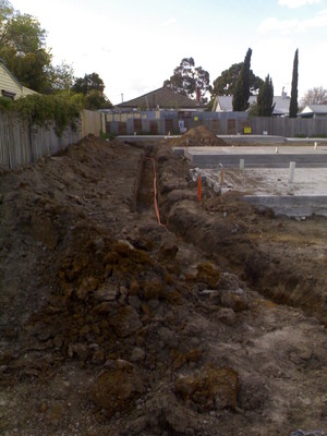 R M A Electrics Pic 3 - Underground main for single and Multiple dwellings