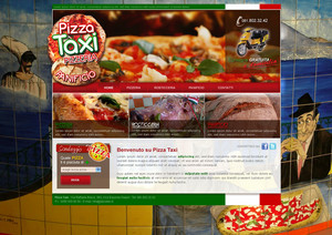 GoAnna Designs Pic 3 - Pizza Taxi Web Design By Anna Maria