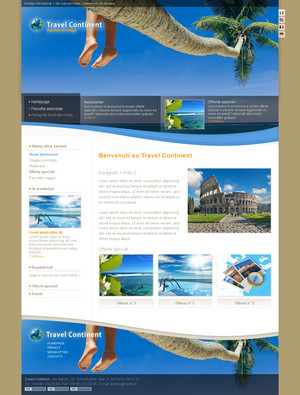 GoAnna Designs Pic 5 - Travel Continent Web Design By Anna Maria